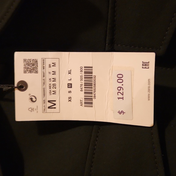 NWT limited Edition Zara Padded Jacket Medium - Picture 7 of 7